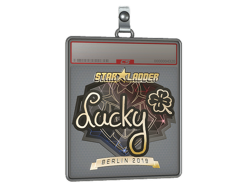 Sticker Slab | Lucky (Gold) | Berlin 2019