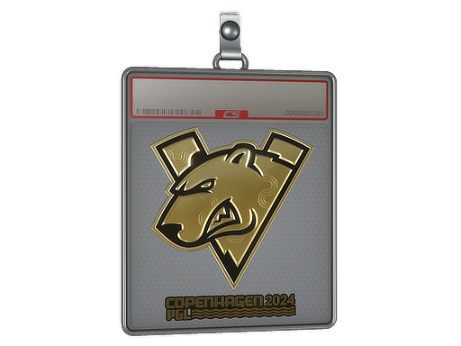 Sticker Slab | Virtus.pro (Gold) | Copenhagen 2024