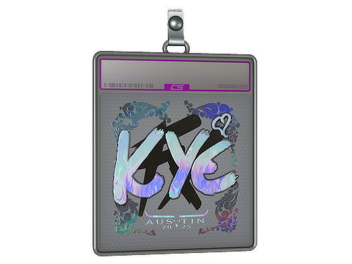 Sticker Slab | kye (Holo) | Austin 2025
