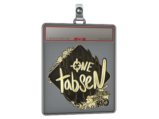 Sticker Slab | tabseN (Gold) | Rio 2022