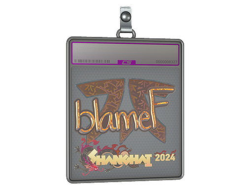 Sticker Slab | blameF (Holo) | Shanghai 2024