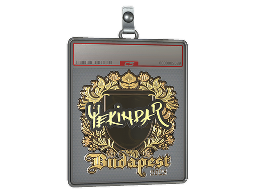 Sticker Slab | YEKINDAR (Gold) | Budapest 2025