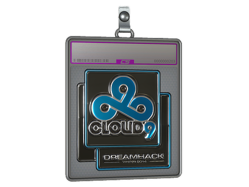 Sticker Slab | Cloud9 (Foil) | DreamHack 2014