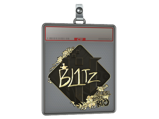 Sticker Slab | bLitz (Gold) | Rio 2022