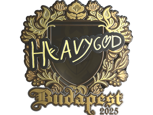 Sticker | Heavygod (Gold) | Budapest 2025