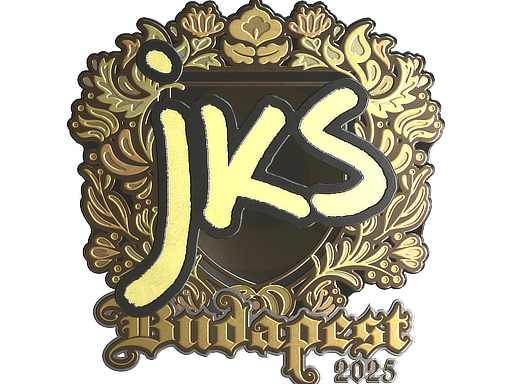 Sticker | jks (Gold) | Budapest 2025