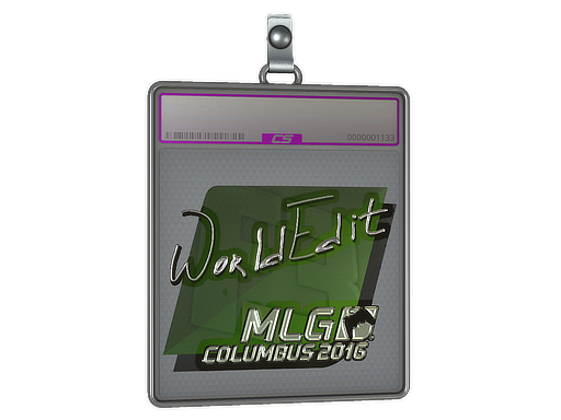 Sticker Slab | WorldEdit (Foil) | MLG Columbus 2016