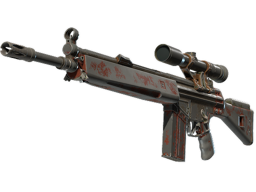G3SG1 | Red Jasper (Battle-Scarred)