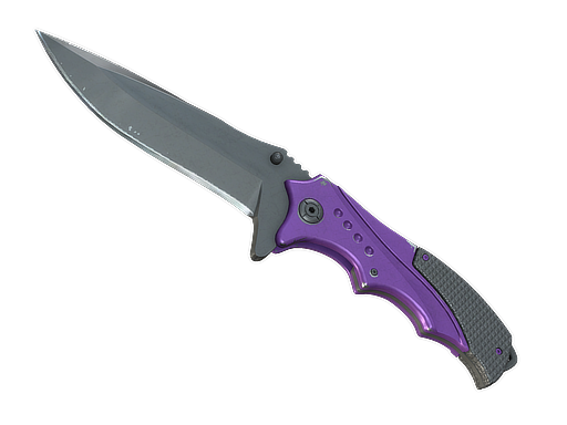 ★ StatTrak™ Nomad Knife | Ultraviolet (Well-Worn)