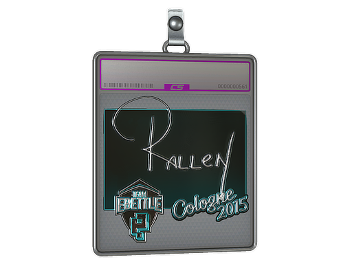 Sticker Slab | rallen (Foil) | Cologne 2015