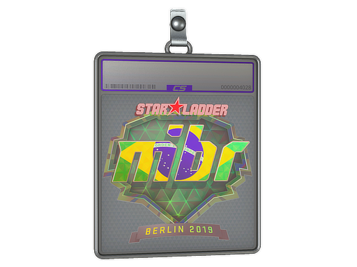 Sticker Slab | MIBR (Holo) | Berlin 2019