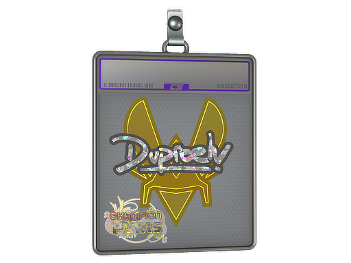 Sticker Slab | dupreeh (Glitter, Champion) | Paris 2023