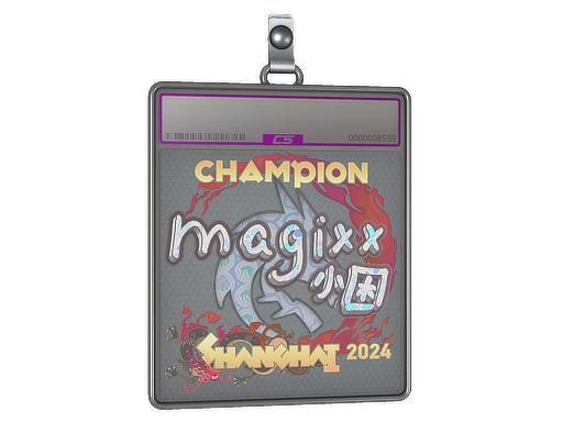Sticker Slab | magixx (Holo, Champion) | Shanghai 2024
