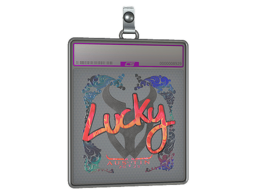 Sticker Slab | Lucky (Holo) | Austin 2025