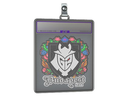Sticker Slab | G2 esports (Embroidered) | Budapest 2025