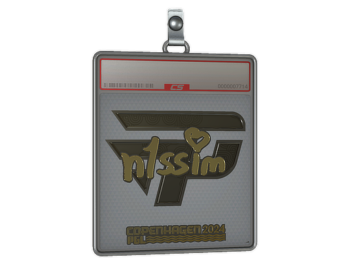 Sticker Slab | n1ssim (Gold) | Copenhagen 2024