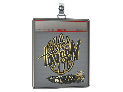 Sticker Slab | tabseN (Gold) | Antwerp 2022