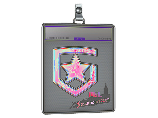 Sticker Slab | Gambit Gaming (Holo) | Stockholm 2021