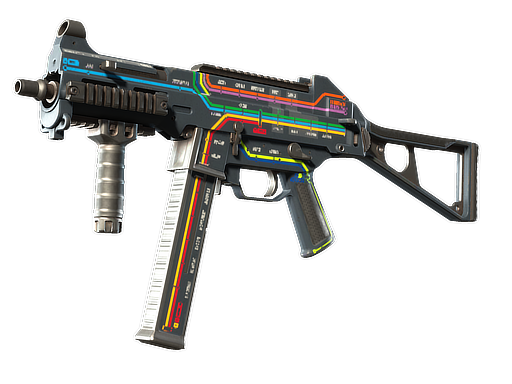 Souvenir UMP-45 | Late Night Transit (Well-Worn)