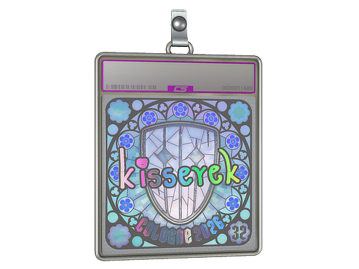 Sticker Slab | kisserek (Holo, Ranked) | Cologne 2026