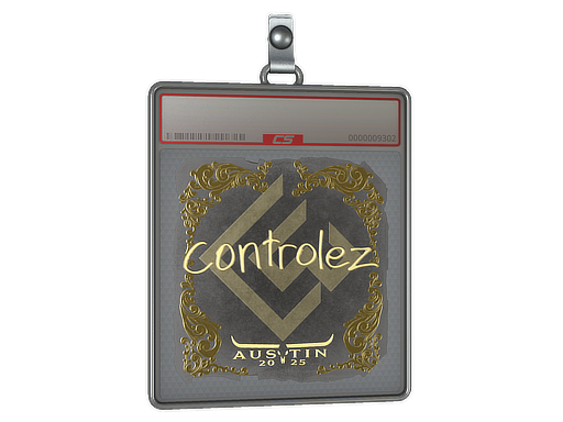 Sticker Slab | controlez (Gold) | Austin 2025