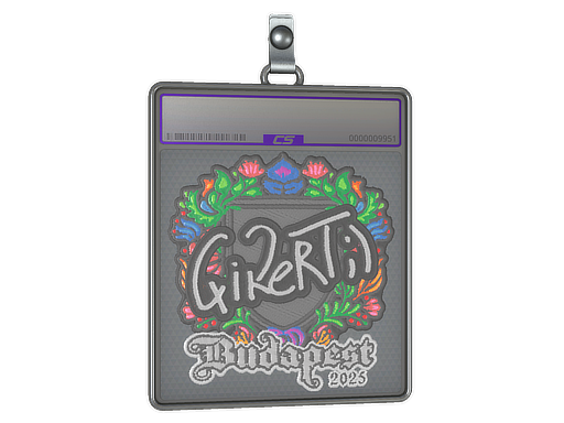 Sticker Slab | qikert (Embroidered) | Budapest 2025