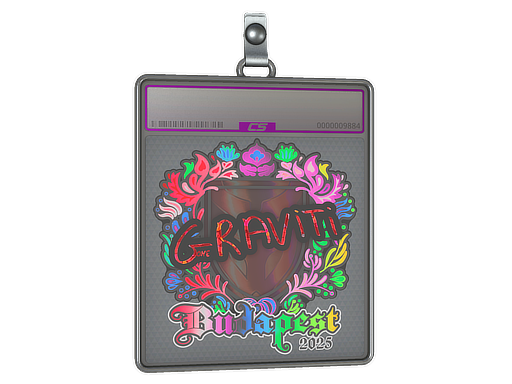 Sticker Slab | Graviti (Holo) | Budapest 2025