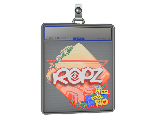 Sticker Slab | ropz | Rio 2022