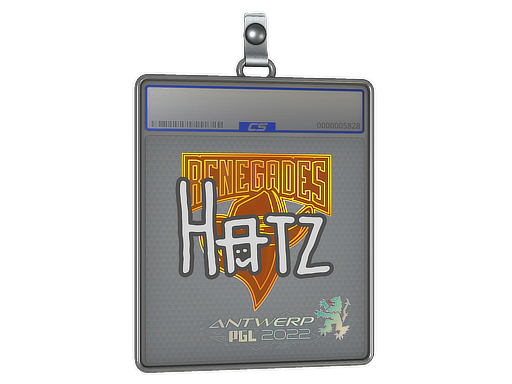 Sticker Slab | hatz | Antwerp 2022