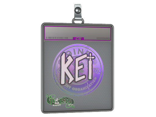 Sticker Slab | KEi (Holo) | Paris 2023