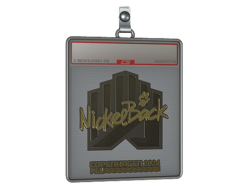 Sticker Slab | NickelBack (Gold) | Copenhagen 2024
