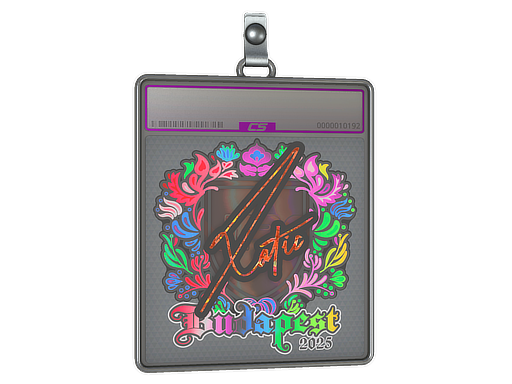 Sticker Slab | XotiC (Holo) | Budapest 2025