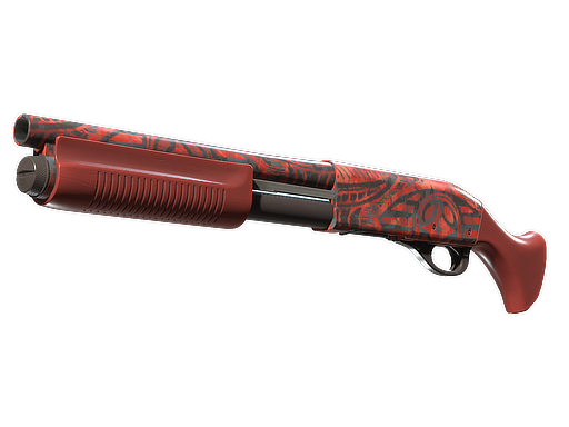 Souvenir Sawed-Off | Crimson Batik (Minimal Wear)