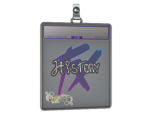Sticker Slab | History (Glitter) | Paris 2023