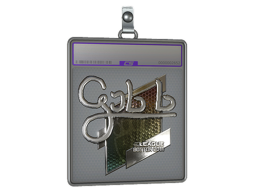 Sticker Slab | gob b (Foil) | Boston 2018