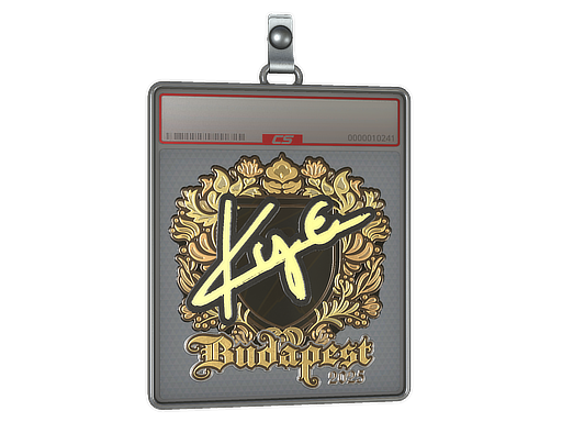 Sticker Slab | kye (Gold) | Budapest 2025