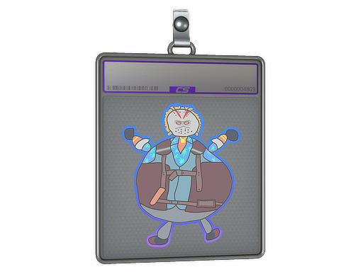 Sticker Slab | Poorly Drawn Bloody Darryl (Holo)