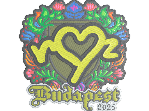 Sticker | ropz (Embroidered) | Budapest 2025
