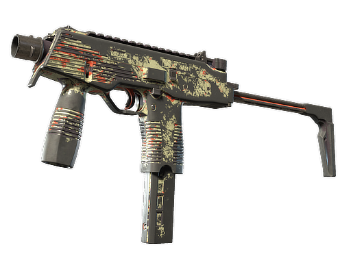 MP9 | Shredded (Battle-Scarred)