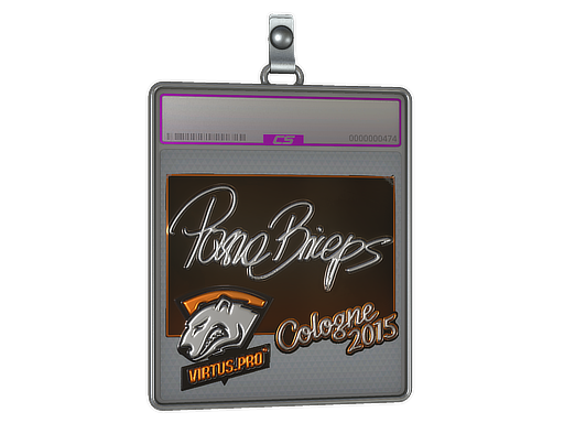 Sticker Slab | pashaBiceps (Foil) | Cologne 2015