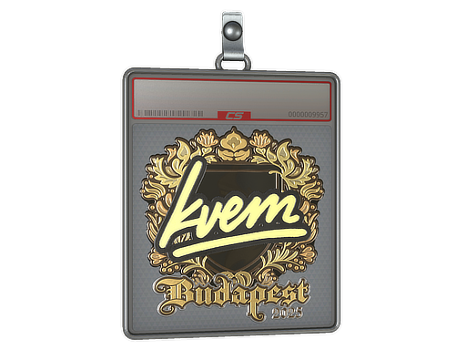 Sticker Slab | Kvem (Gold) | Budapest 2025