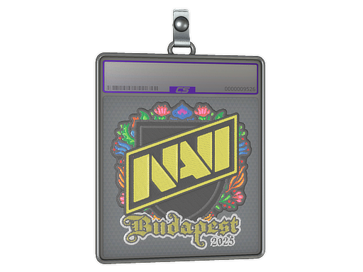 Sticker Slab | Natus Vincere (Embroidered) | Budapest 2025