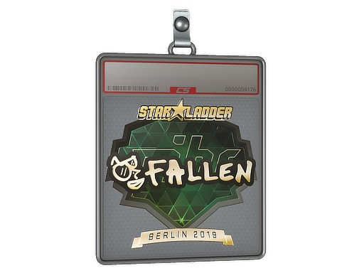 Sticker Slab | FalleN (Gold) | Berlin 2019