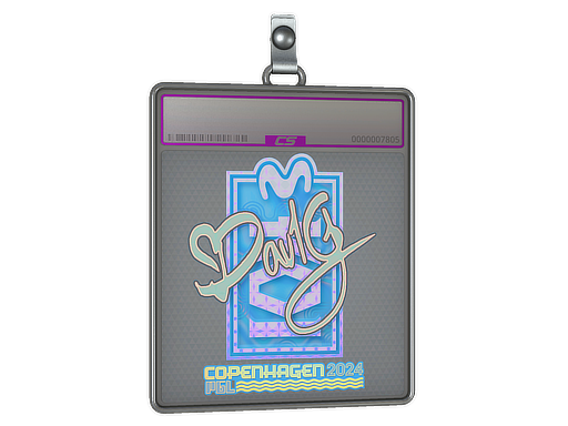 Sticker Slab | dav1g (Holo) | Copenhagen 2024