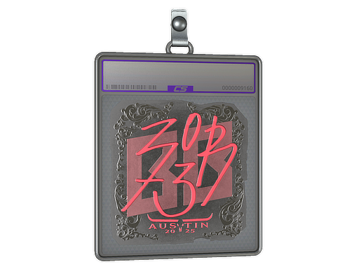 Sticker Slab | zorte (Foil) | Austin 2025