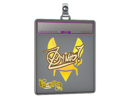 Sticker Slab | ZywOo (Holo) | Paris 2023