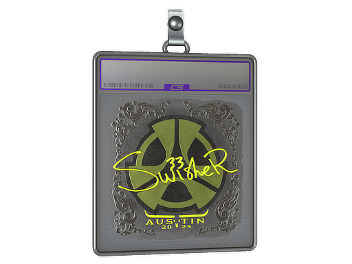 Sticker Slab | Swisher (Foil) | Austin 2025