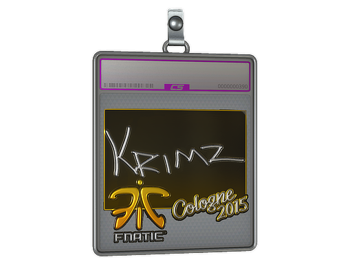 Sticker Slab | KRIMZ (Foil) | Cologne 2015