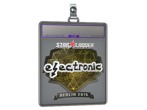 Sticker Slab | electronic (Foil) | Berlin 2019