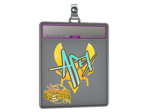 Sticker Slab | apEX (Holo, Champion) | Paris 2023